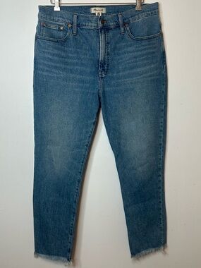 Madewell Women’s The Perfect Vintage Jean Size 32 Fray Bottom